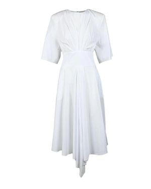 Alexandre Vauthier Long Cotton Dress - White