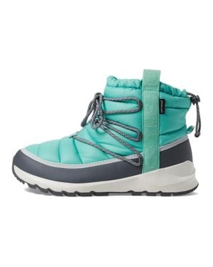 The North Face Thermoball Lace-Up Waterproof Winter Boots Zpo2394 - Blue