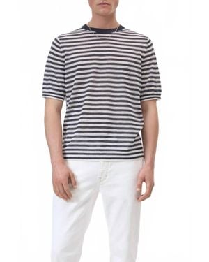Closed Striped T-Shirt - White