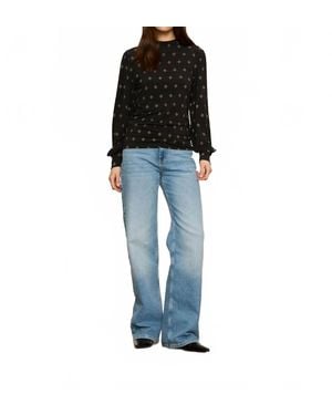 Sanctuary Sydney Mock Cinch Top - Blue