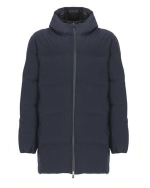 Herno Quilted Down Jacket - Blue