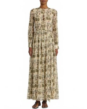 Emporio Sirenuse Giorgina Maxi Dress - Metallic