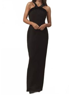 Shoshanna Gala Floor-Length Gown - Black