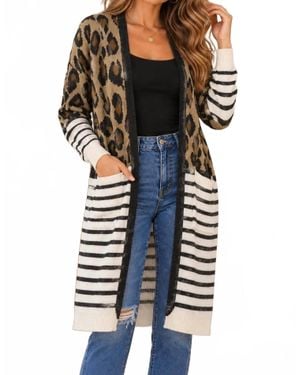 Pol Kendall Lightweight Cardigan - Blue