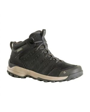 Obōz Sypes Mid Leather B-Dry Boots - Black