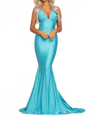 Johnathan Kayne Evening Dress - Blue