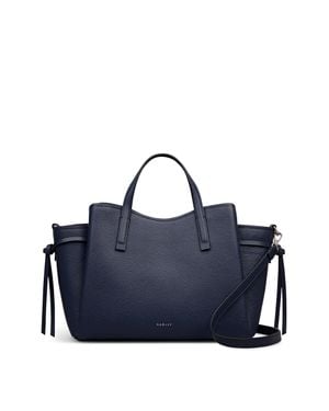 Radley Blake Gardens Large Ziptop Satchel Bag - Blue