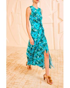 Ulla Johnson Elise Midi Dress - Blue