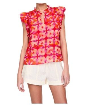 Marie Oliver Maison Top - Red