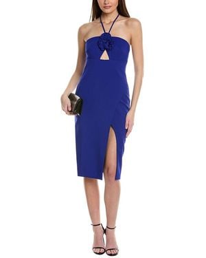 Liv Foster Midi Dress - Blue