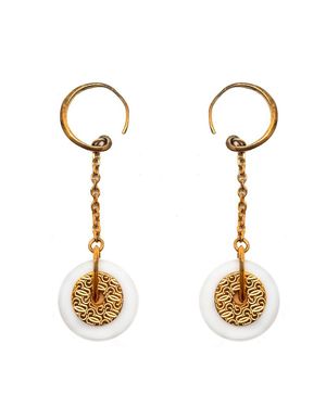 Gc Stainless Steel Earrings - Metallic