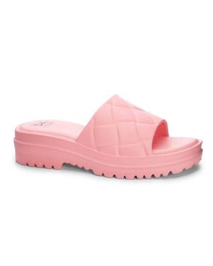 Chinese Laundry Lightning Slide Sandal - Pink