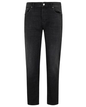 Department 5 Newman Tapered Pants - Black