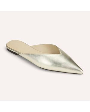 Yosi Samra Nera Pointed Mule - White