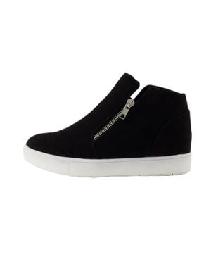 Cushionaire Hart Casual Sneaker - Black