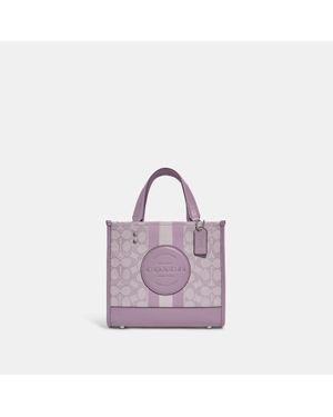COACH Dempsey Tote 22 - Purple