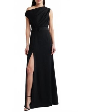 Black Halo Caprina Gown - Black