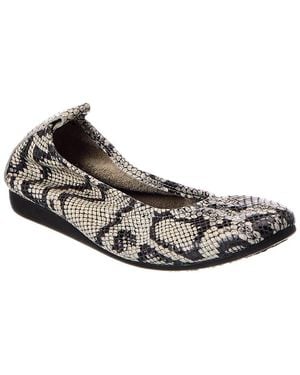 Arche Laius Leather Flat - Gray