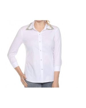 A.Z.I. Paulina Top - White
