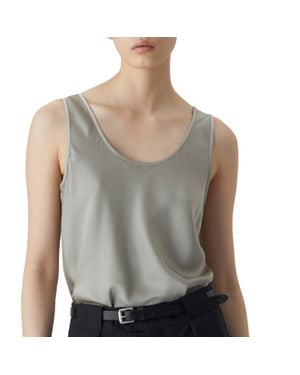 Closed Shiny Tank - Gray