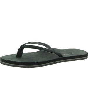 Hari Mari Meadows Nubuck Thong Flip-Flops - Green