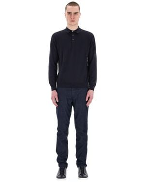 Drumohr Mini Classic T-Shirt For - Blue
