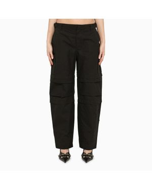 Wardrobe NYC Multi-Pocket Cargo Pants - Black
