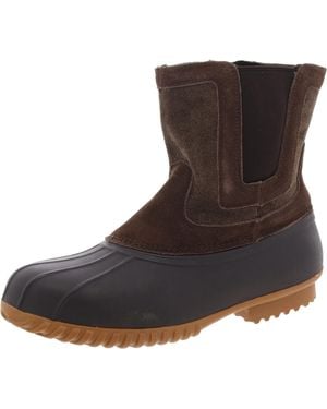 Propet Insley Suede Cold Weather Winter & Snow Boots - Brown