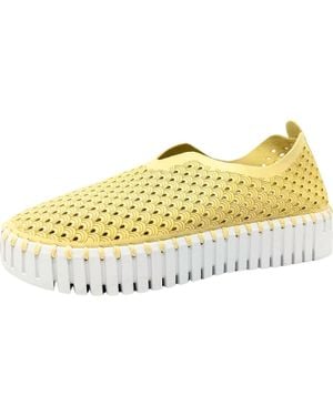 Ilse Jacobsen Platform Tulip Slip-On - Black