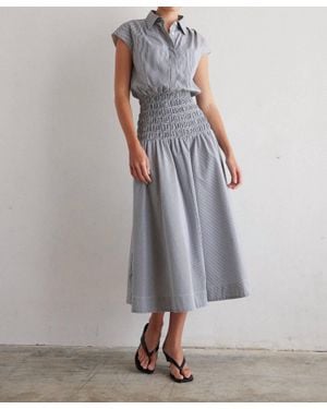 JS71 Kya Midi Dress - Gray