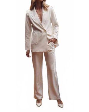 Aston Studio Jasper Pant - Natural