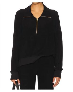 Michael Lauren Fira Raglan Pullover - Black