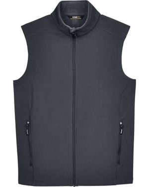 CORE365 Cruise Two-Layer Fleece Bonded Soft Shell Vest - Blue