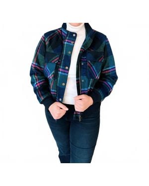 To The Way Corp. Danna Bomber Jacket - Blue