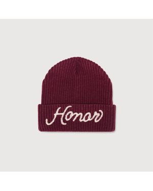 Honor The Gift Heavy Knit Beanie - Red