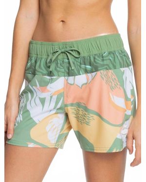 Roxy Drawstring Recycled Boardshorts - Green