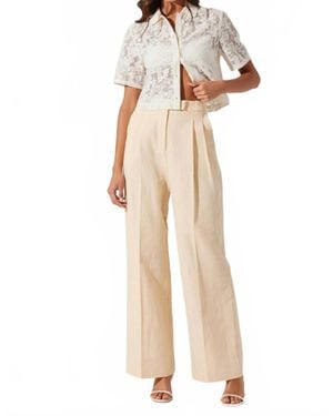 Astr Byrony Pants - Natural
