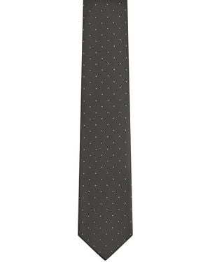 Reiss Liam Polka Dots Necktie - Gray