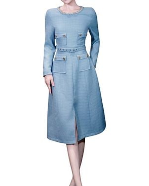 BRC By BURRYCO Midi Dress - Blue