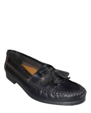 Giorgio Brutini Tassel Weave Loafer - Blue