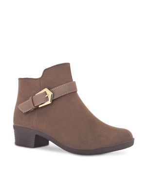 Ulan Waterproof Dress Booties By - Brown