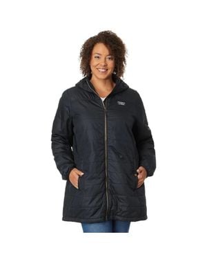 L.L. Bean L. L.Bean Mountain Classic Puffer Coat Plus Full Zip Jacket Kfc542 - Black
