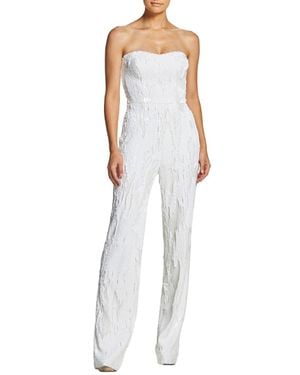 Dress the Population Andy Jumpsuit - White