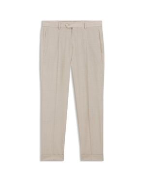 BOSS Tapered-Fit Pants - Natural