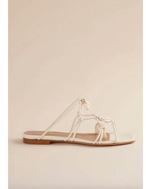 Brother Vellies Shoreline Flat Sandal - Natural