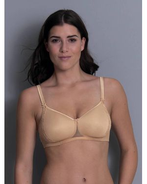 Rosa Faia Lace Rose Wireless Contour Bra - Natural