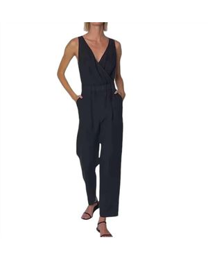 Nation Ltd Kiara V Neck Jumpsuit - Blue