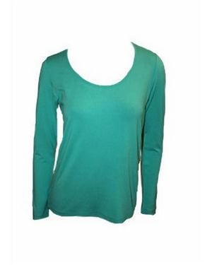 Angel Scoop-Neck Top - Green
