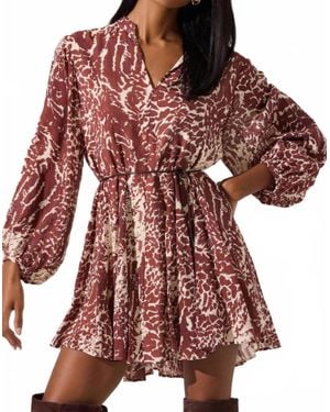 Astr Marisela Dress - Red