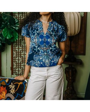 Love The Label Lia Top - Blue